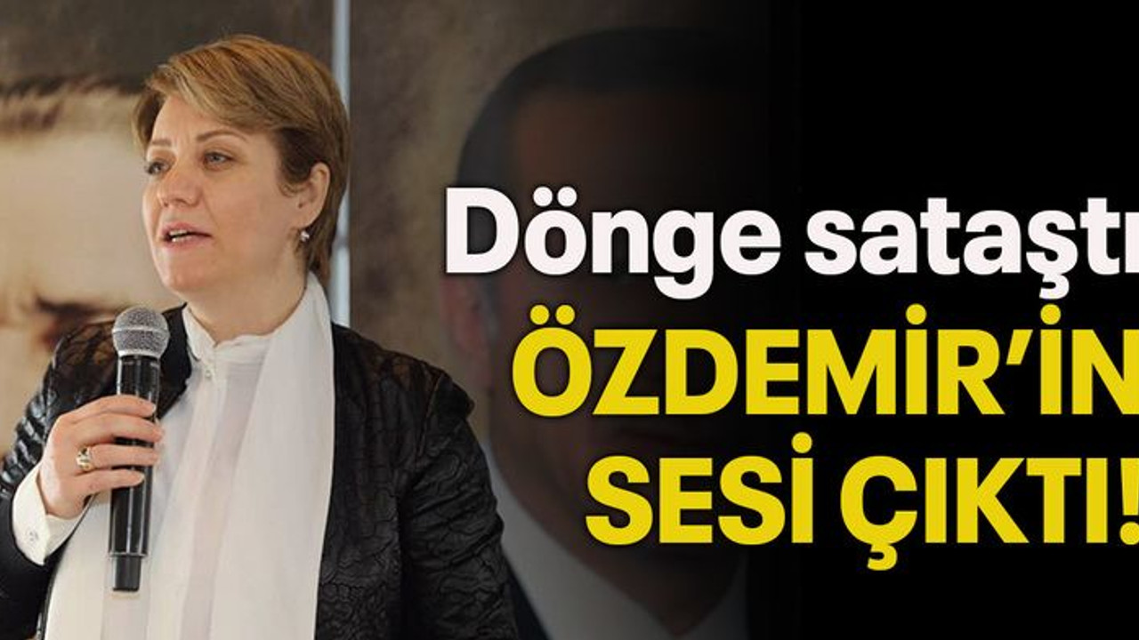 Dönge sataştı, Özdemir’in sesi çıktı!